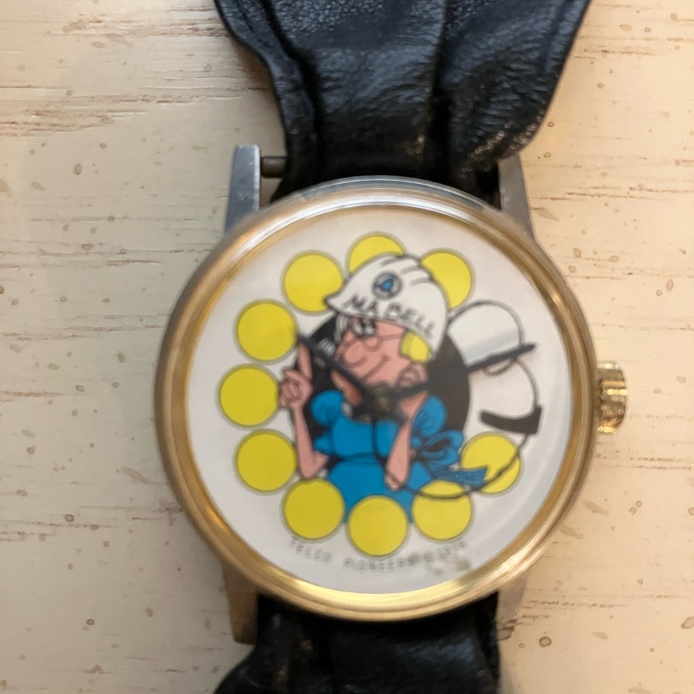 Vintage Ma Bell Fully Working Wind Up Watch